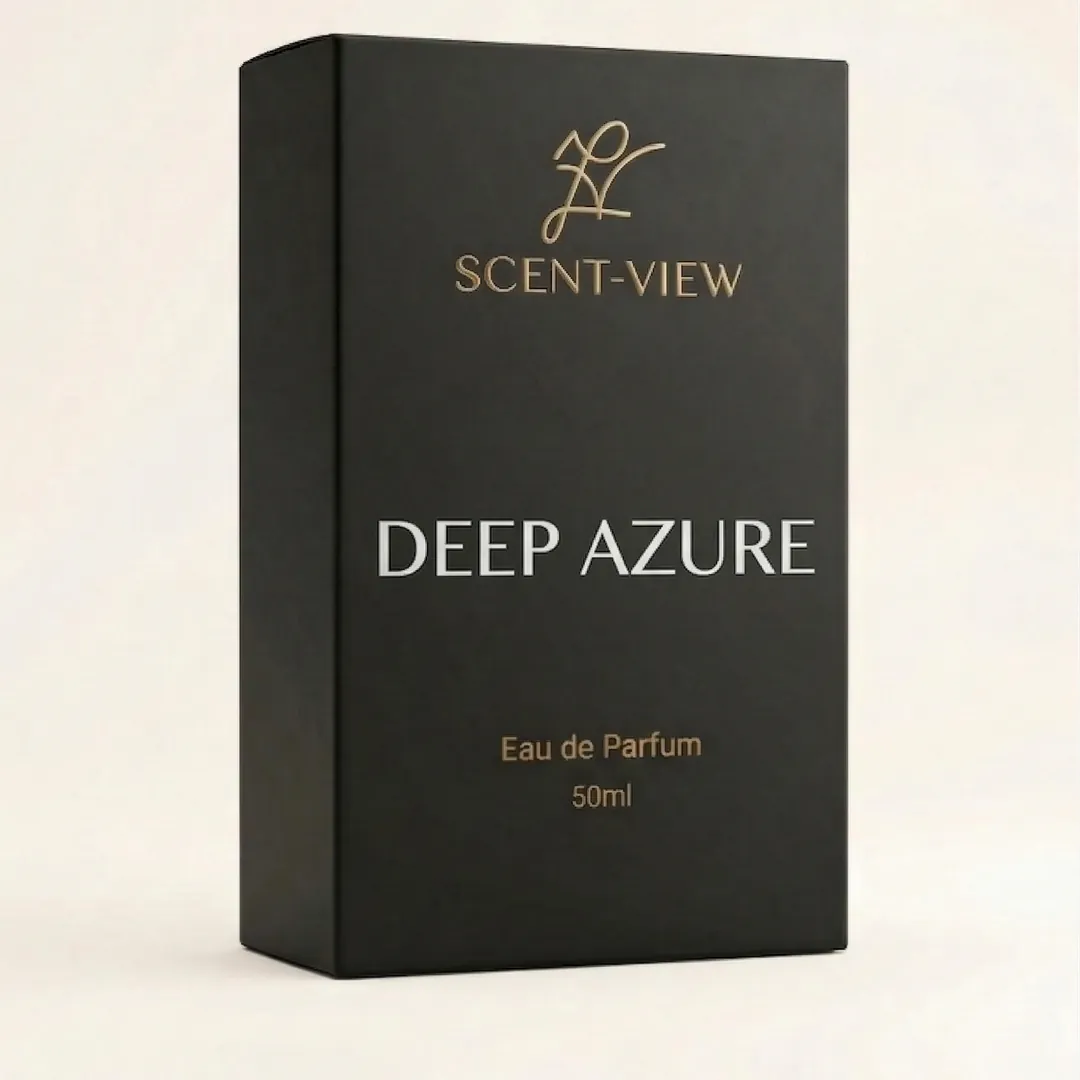 Deep Azure 50ml perfume by ScentView – Men Woody fragrance – view 3