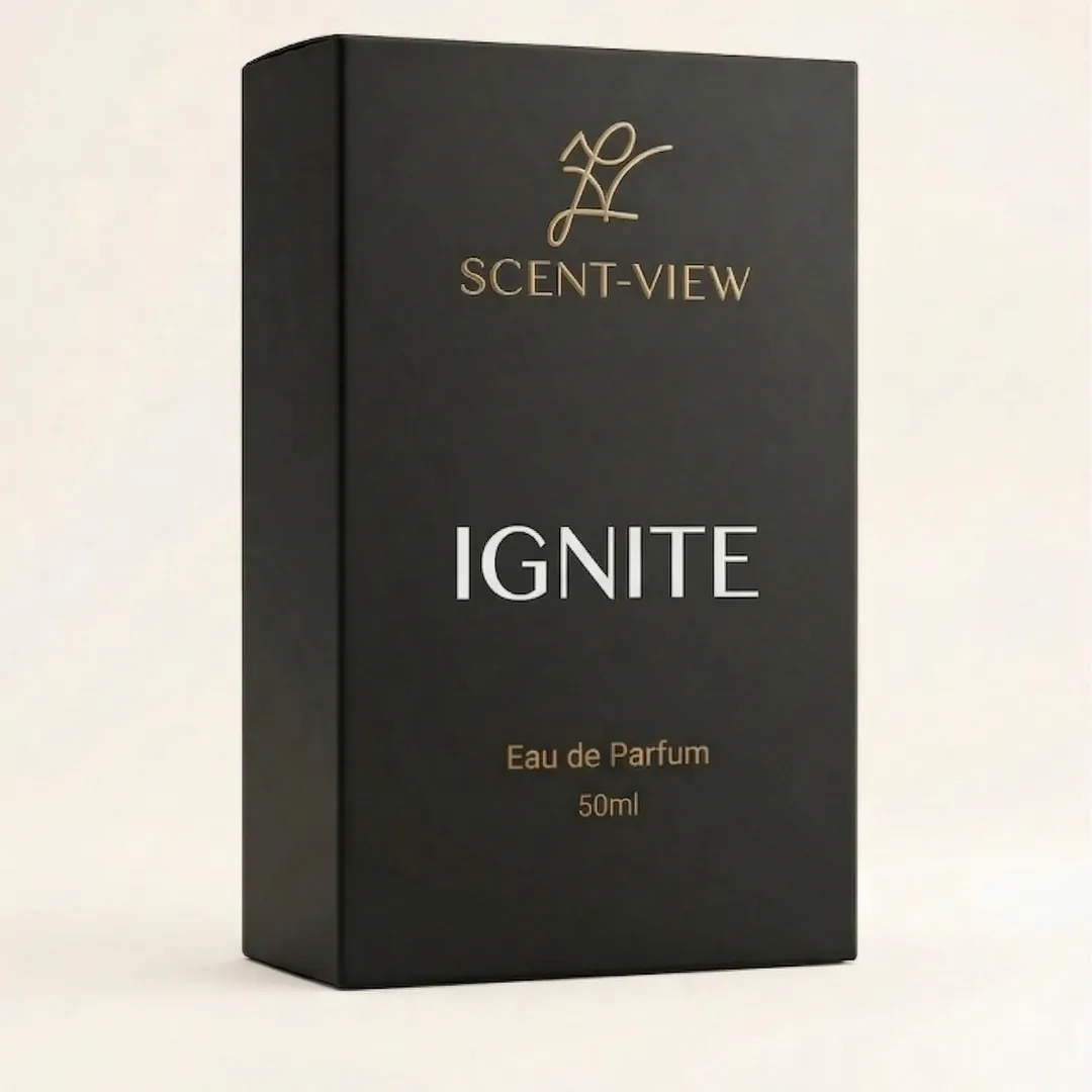 Ignite 50ml perfume by ScentView – Men Woody fragrance – view 3